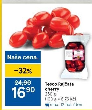 Rajčata cherry Tesco