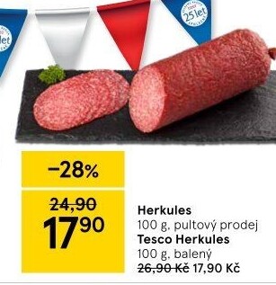 Salám Herkules Tesco
