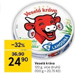 Sýr tavený Veselá kráva
