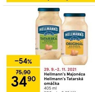 Tatarská omáčka Hellmann'