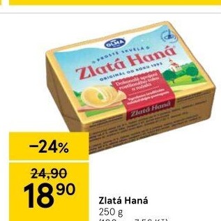 Tuk Zlatá Haná Olma