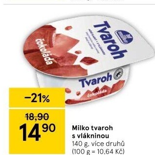 Tvaroh ochucený Milko