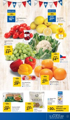 akční leták Tesco 13.10.2021-19.10.2021