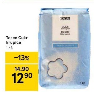 Cukr krupice Tesco