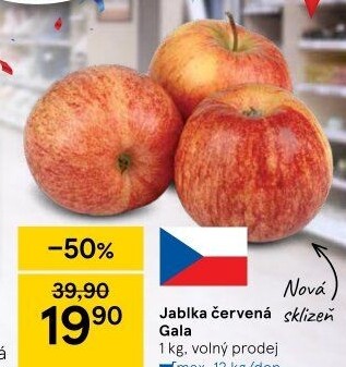 Jablka Gala