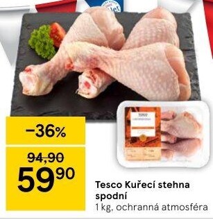Kuřecí stehna Tesco