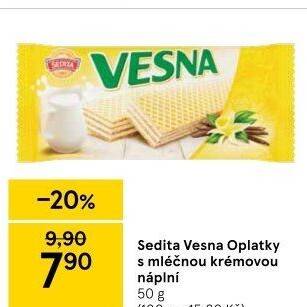Oplatky Vesna Sedita