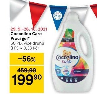 Prací gel Coccolino