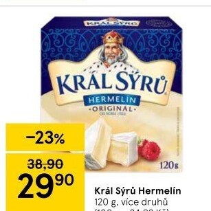 Sýr Hermelín Král sýrů