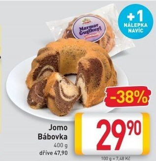 Bábovka Jomo