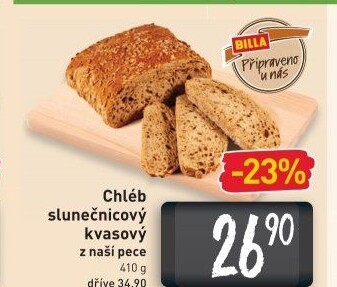 Chléb kváskový slunečnicový