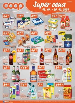 akční leták COOP 13.10.2021-19.10.2021