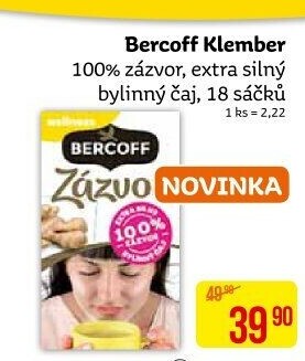 Čaj bylinný Bercoff Klember
