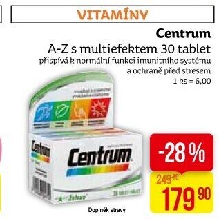 Doplněk stravy od A až po Železo Centrum