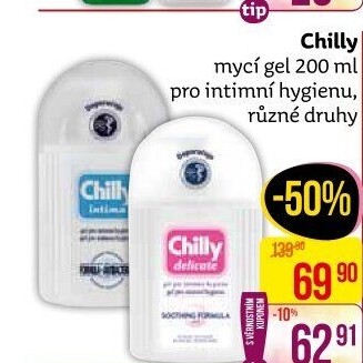 Intimní gel Intima Chilly