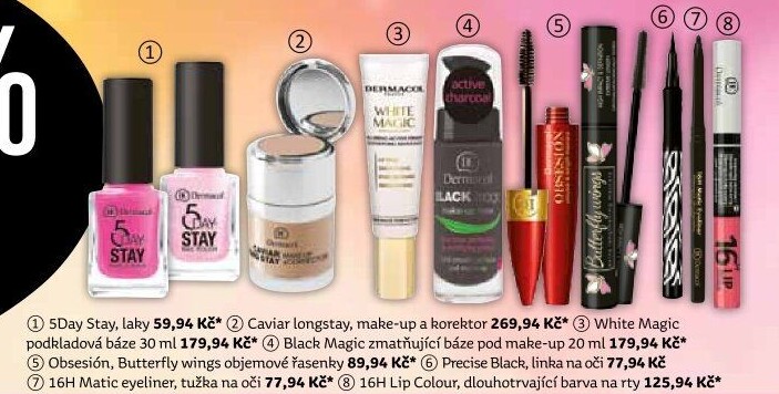 Lak na nehty 5 Day Stay Dermacol