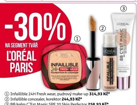 Make up pudrový Infaillible 24H Fresh Wear L'