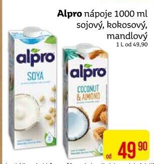 Rostlinné nápoje Alpro Soya