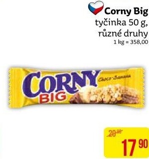 Tyčinka cereální BIG Corny