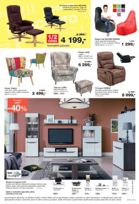akční leták Sconto nábytek 15.10.2021-24.10.2021