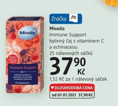 Čaj bylinný funkční Mivolis