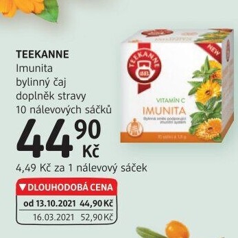 Čaj bylinný Funkční Teekanne