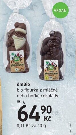 Čokoládové figurky dm Bio