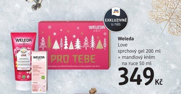 Dárková kazeta Love Weleda