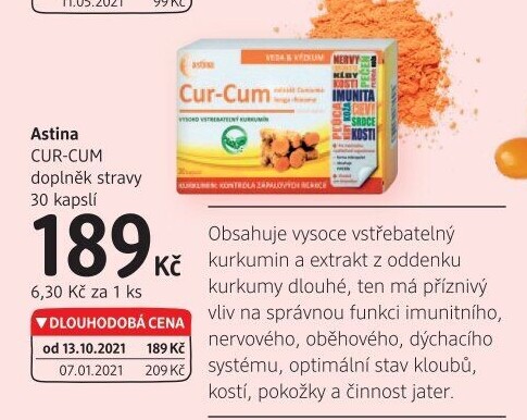 Doplněk stravy Cur - Cum Astina
