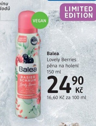 Pěna na holení dámská Balea