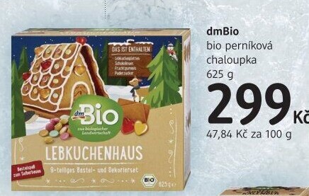 Perníková chaloupka dm Bio