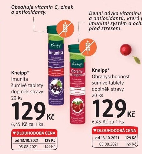 Šumivé tablety Kneipp