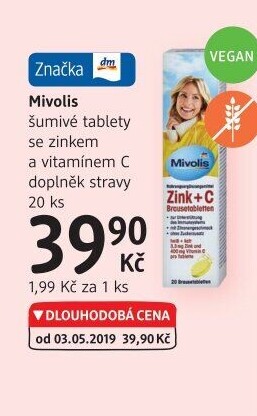 Šumivé tablety Mivolis