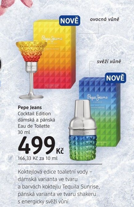 Toaletní voda dámská Cocktail Edition Pepe Jeans