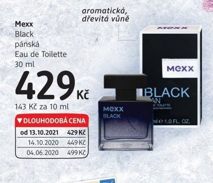 Toaletní voda pánská Black Mexx