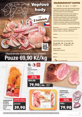 akční leták Kaufland 20.10.2021-24.10.2021