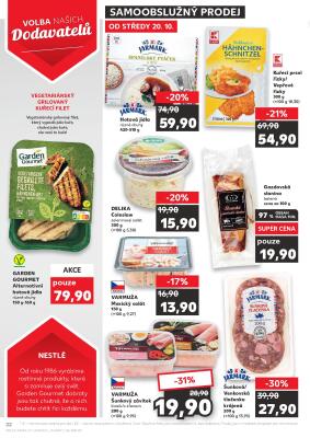 akční leták Kaufland 20.10.2021-24.10.2021