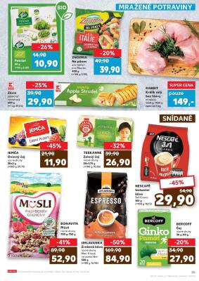 akční leták Kaufland 20.10.2021-24.10.2021