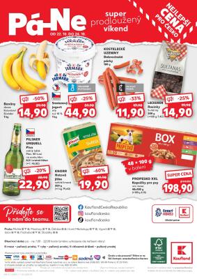 akční leták Kaufland 20.10.2021-24.10.2021