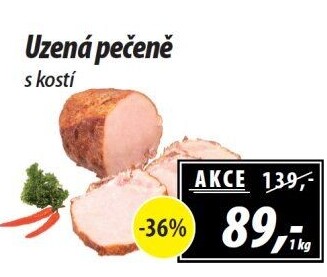Uzená pečeně s kostí