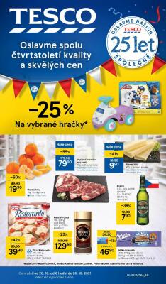 akční leták Tesco 20.10.2021-26.10.2021