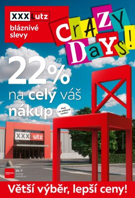 akční leták XXXLutz 18.10.2021-31.10.2021