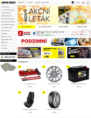 akční leták Auto Kelly 19.10.2021-25.10.2021
