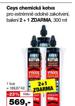 Chemická kotva Ceys