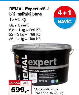 Malířský nátěr Expert Remal