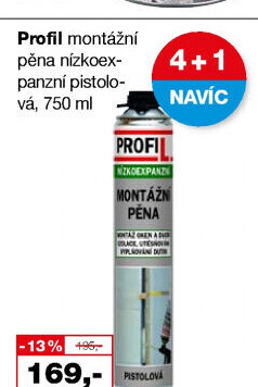 Montážní pěna Profil