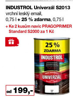 Nátěr na kov a dřevo Univerzál lesk Industrol