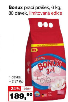 Prací prášek Bonux