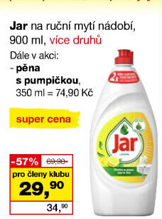 Prostředek na nádobí Jar
