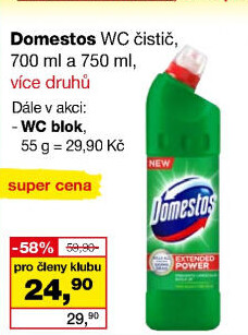 WC bloky Domestos